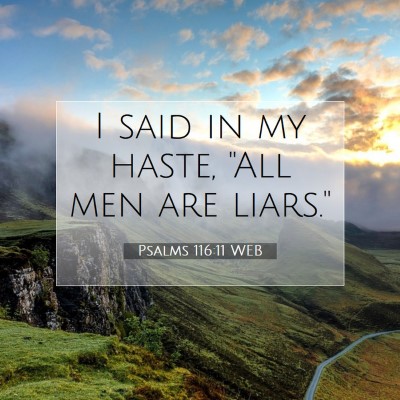 Picture 07 - Psalms 116:11 WEB - I said in my haste, 