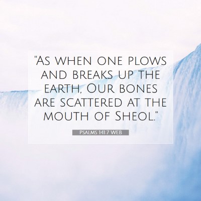 Picture 07 - Psalms 141:7 WEB - 