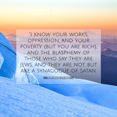 Picture 07 - Revelation 2:9 WEB - 