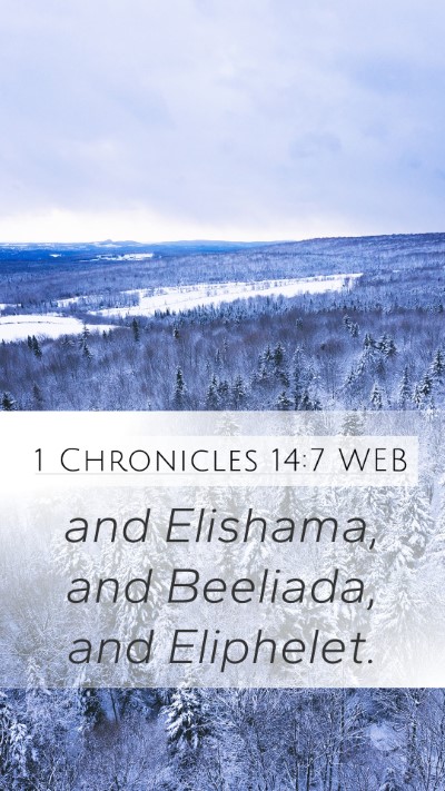 1 Chronicles 14:7 WEB Bible Verse Image