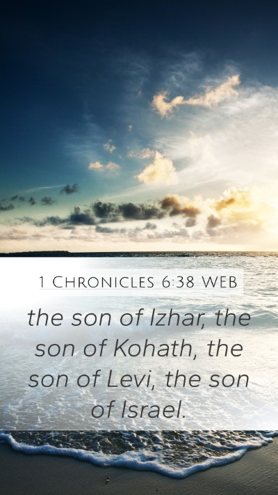 1 Chronicles 6:38 WEB Bible Verse Image