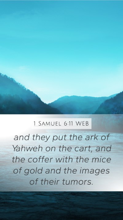 1 Samuel 6:11 WEB Bible Verse Image