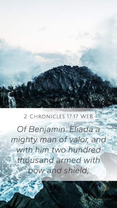 2 Chronicles 17:17 WEB Bible Verse Image
