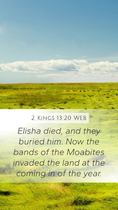 2 Kings 13:20 WEB Bible Verse Image