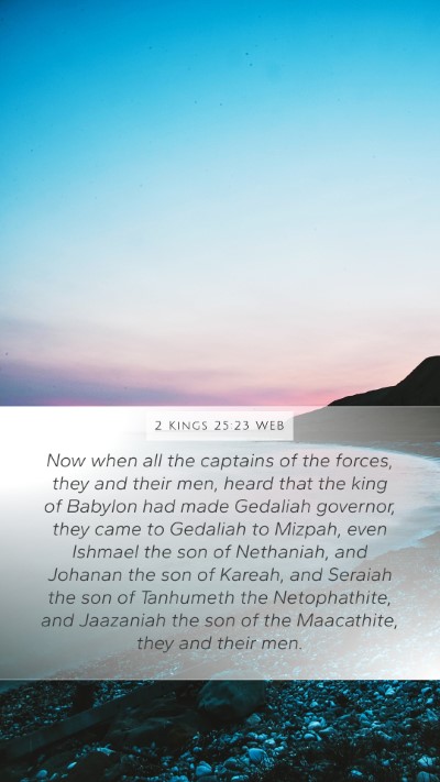 2 Kings 25:23 WEB Bible Verse Image