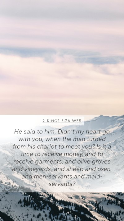 2 Kings 5:26 WEB Bible Verse Image