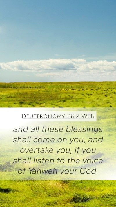 Deuteronomy 28:2 WEB Bible Verse Image