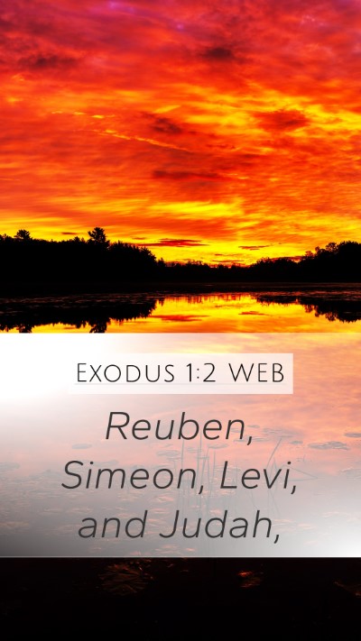 Exodus 1:2 WEB Bible Verse Image
