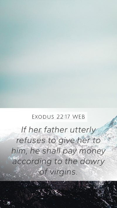 Exodus 22:17 WEB Bible Verse Image