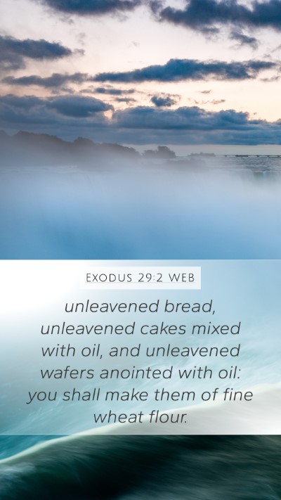 Exodus 29:2 WEB Bible Verse Image