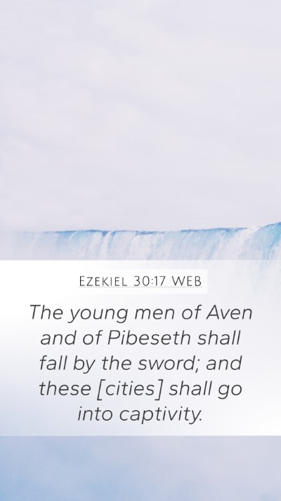 Ezekiel 30:17 WEB Bible Verse Image