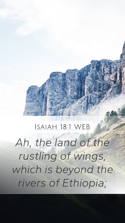 Isaiah 18:1 WEB Bible Verse Image