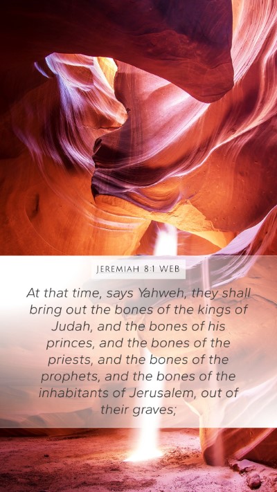 Jeremiah 8:1 WEB Bible Verse Image