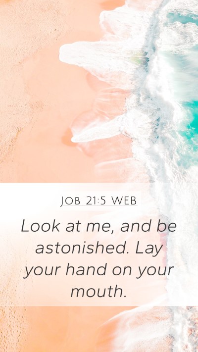 Job 21:5 WEB Bible Verse Image
