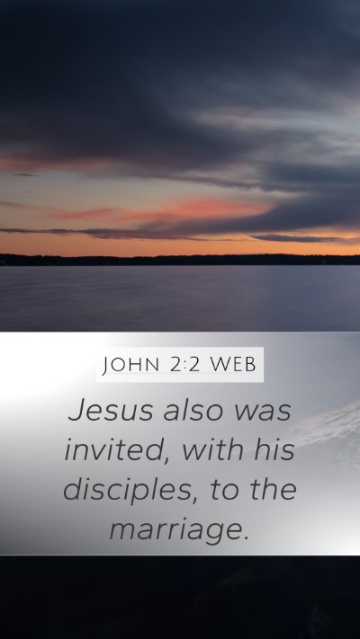 John 2:2 WEB Bible Verse Image