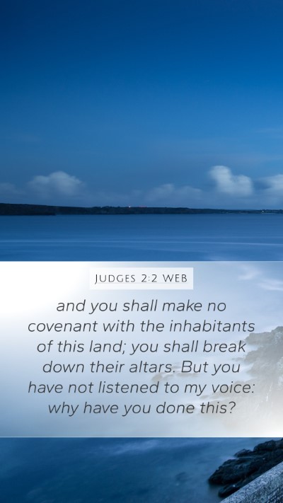 Judges 2:2 WEB Bible Verse Image
