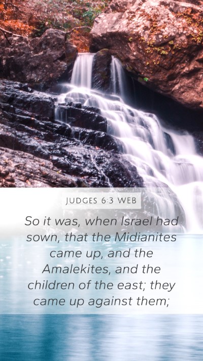 Judges 6:3 WEB Bible Verse Image