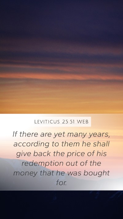 Leviticus 25:51 WEB Bible Verse Image