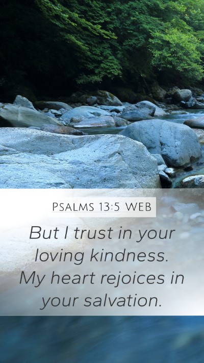 Psalms 13:5 WEB Bible Verse Image