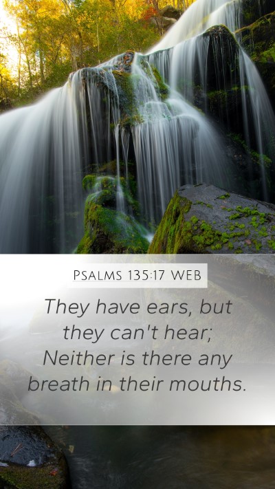 Psalms 135:17 WEB Bible Verse Image
