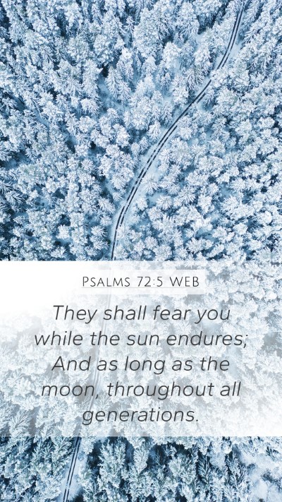 Psalms 72:5 WEB Bible Verse Image