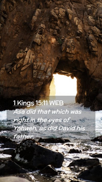 Picture 02 - 1 Kings 15:11 WEB Mobile Phone Wallpaper - Asa did that which was right in the eyes of - Mobile Bible Verse Wallpaper