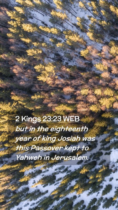 Picture 02 - 2 Kings 23:23 WEB Mobile Phone Wallpaper - but in the eighteenth year of king Josiah was - Mobile Bible Verse Wallpaper