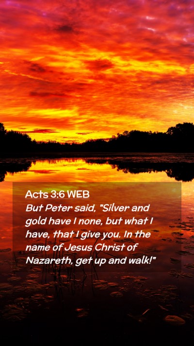 Picture 02 - Acts 3:6 WEB Mobile Phone Wallpaper - But Peter said, 