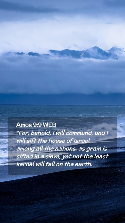 Picture 02 - Amos 9:9 WEB Mobile Phone Wallpaper - 