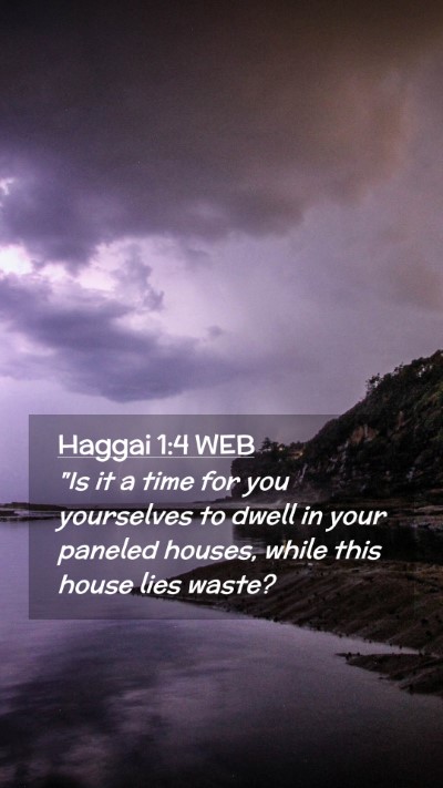 Picture 02 - Haggai 1:4 WEB Mobile Phone Wallpaper - 
