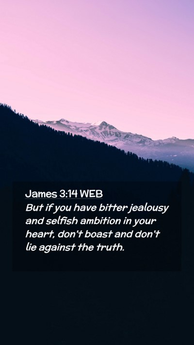 Picture 02 - James 3:14 WEB Mobile Phone Wallpaper - But if you have bitter jealousy and selfish - Mobile Bible Verse Wallpaper
