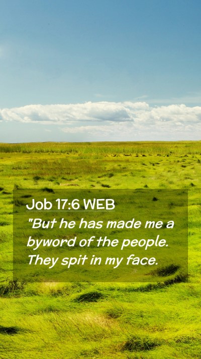 Picture 02 - Job 17:6 WEB Mobile Phone Wallpaper - 