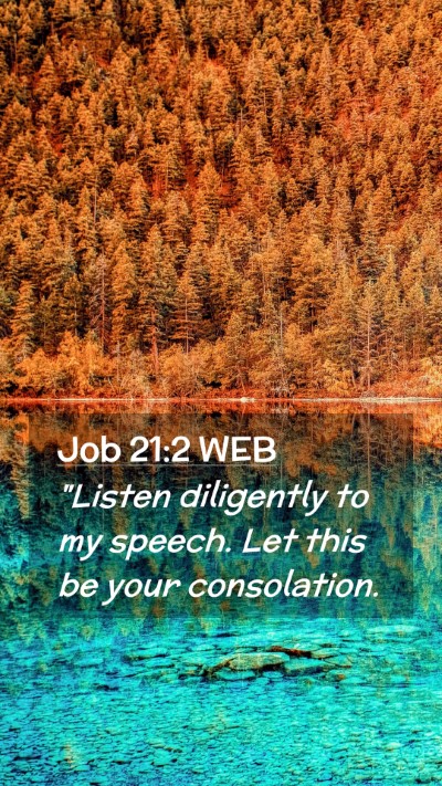 Picture 02 - Job 21:2 WEB Mobile Phone Wallpaper - 