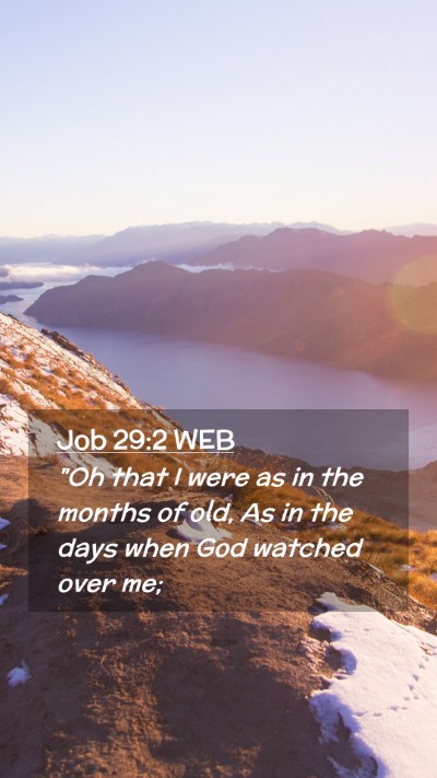 Picture 02 - Job 29:2 WEB Mobile Phone Wallpaper - 