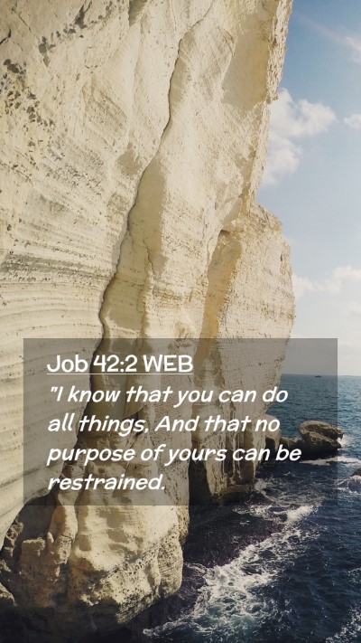 Picture 02 - Job 42:2 WEB Mobile Phone Wallpaper - 