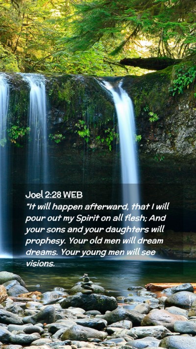 Picture 02 - Joel 2:28 WEB Mobile Phone Wallpaper - 