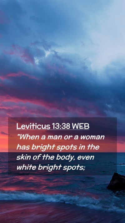 Picture 02 - Leviticus 13:38 WEB Mobile Phone Wallpaper - 