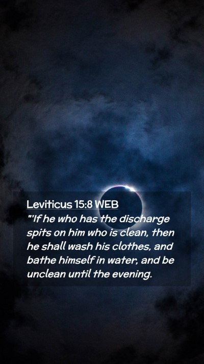 Picture 02 - Leviticus 15:8 WEB Mobile Phone Wallpaper - 