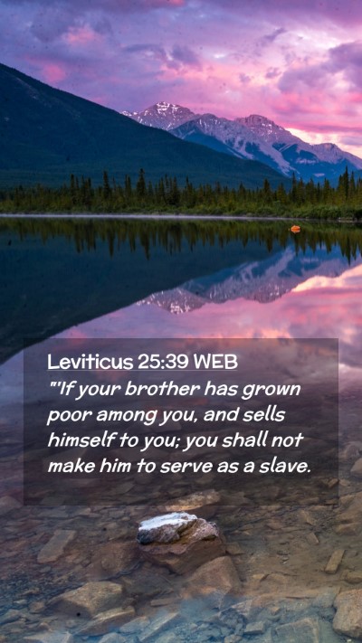 Picture 02 - Leviticus 25:39 WEB Mobile Phone Wallpaper - 