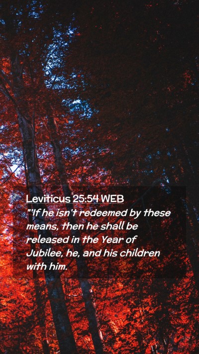 Picture 02 - Leviticus 25:54 WEB Mobile Phone Wallpaper - 