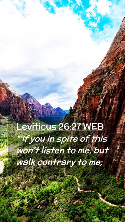 Picture 02 - Leviticus 26:27 WEB Mobile Phone Wallpaper - 
