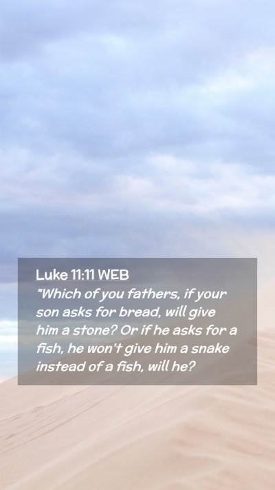 Picture 02 - Luke 11:11 WEB Mobile Phone Wallpaper - 