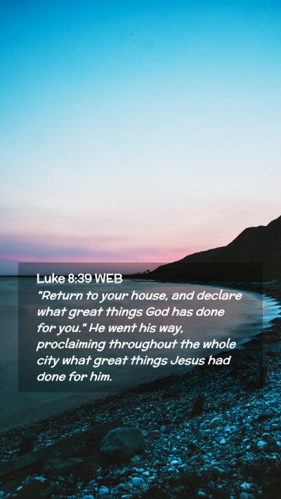 Picture 02 - Luke 8:39 WEB Mobile Phone Wallpaper - 