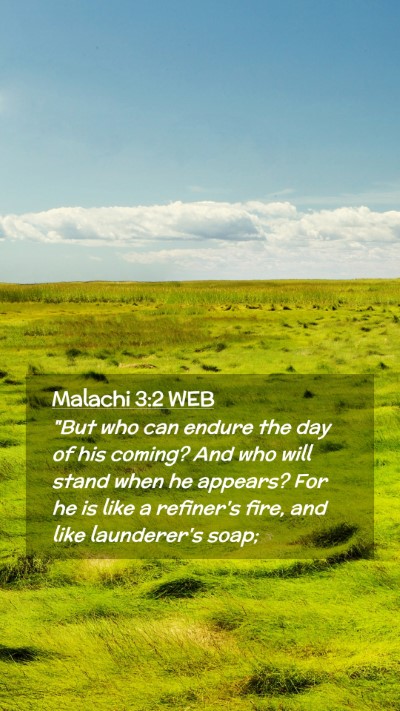 Picture 02 - Malachi 3:2 WEB Mobile Phone Wallpaper - 