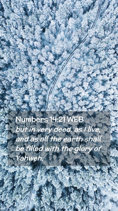 Picture 02 - Numbers 14:21 WEB Mobile Phone Wallpaper - but in very deed, as I live, and as all the earth - Mobile Bible Verse Wallpaper