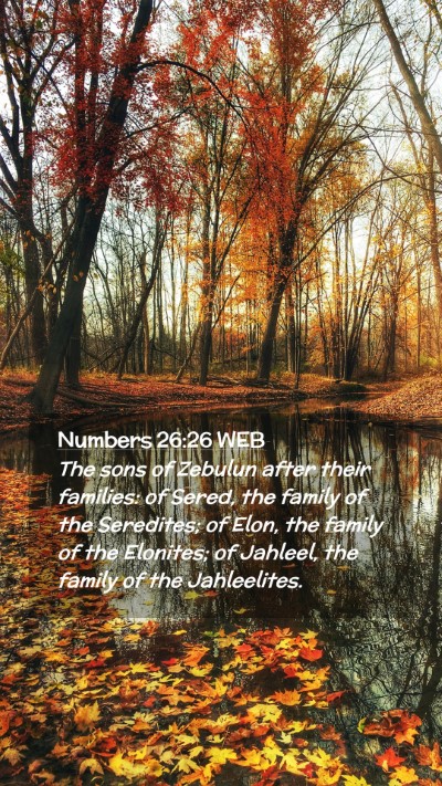 Picture 02 - Numbers 26:26 WEB Mobile Phone Wallpaper - The sons of Zebulun after their families: of - Mobile Bible Verse Wallpaper