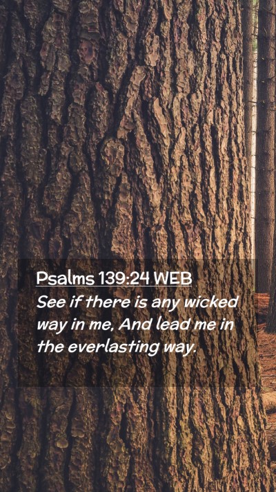 Picture 02 - Psalms 139:24 WEB Mobile Phone Wallpaper - See if there is any wicked way in me, And lead me - Mobile Bible Verse Wallpaper
