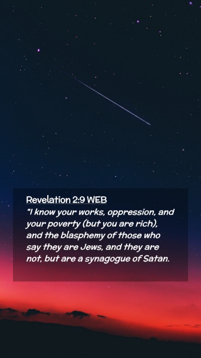 Picture 02 - Revelation 2:9 WEB Mobile Phone Wallpaper - 