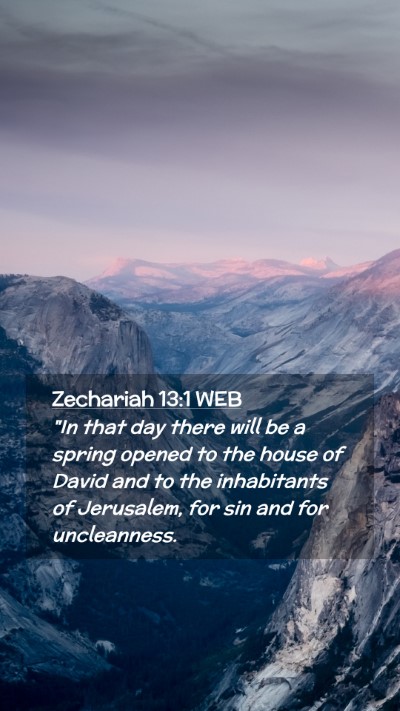 Picture 02 - Zechariah 13:1 WEB Mobile Phone Wallpaper - 