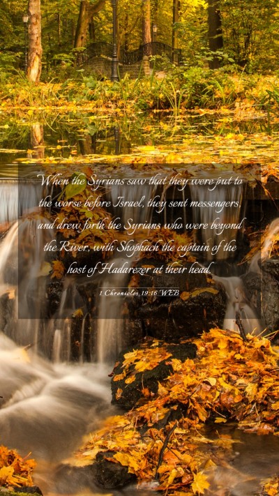 Picture 03 - 1 Chronicles 19:16 WEB Mobile Phone Wallpaper - When the Syrians saw that they were put to the - Mobile Bible Verse Wallpaper